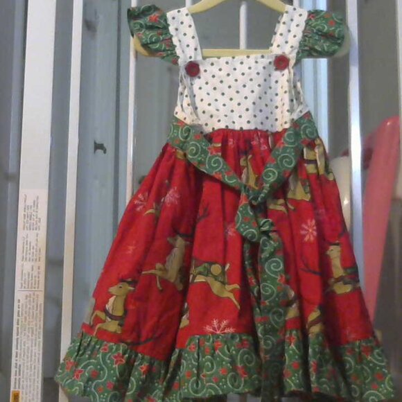 Eleanor Rose Christmas Dress 2T - EUC - Picture 3 of 4